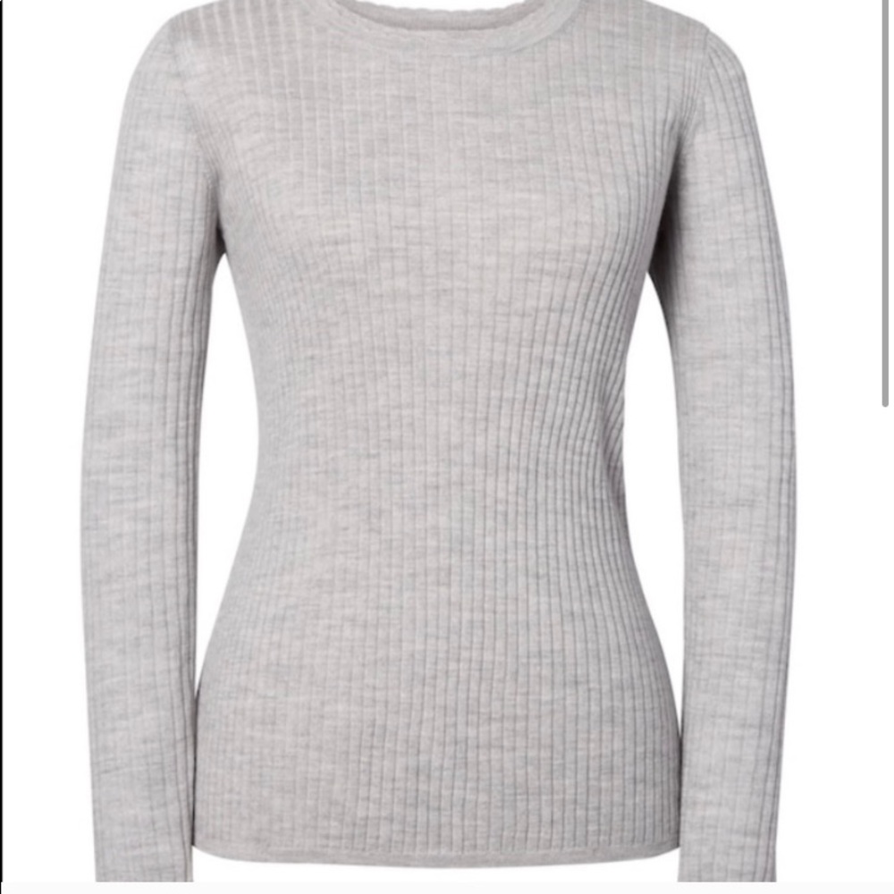 Banana Republic Ribbed 100% Merino Wool Sweater
